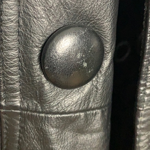 Vintage John Weitz Leather Coat - Picture 12 of 12